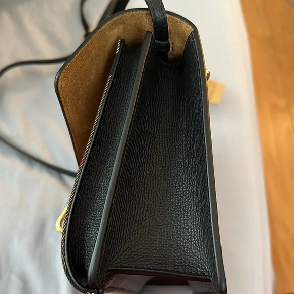 Burberry Macken House Check Derby Leather Crossbody bag - Picture 6 of 13